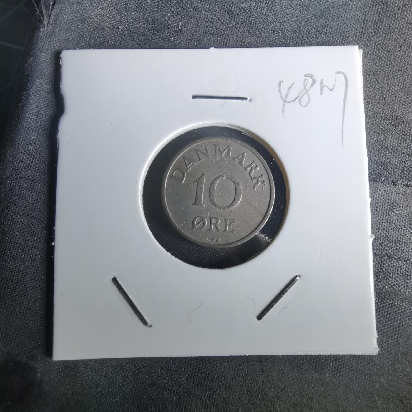 沼泽如烟--第1048场 丹麦1957年10欧尔