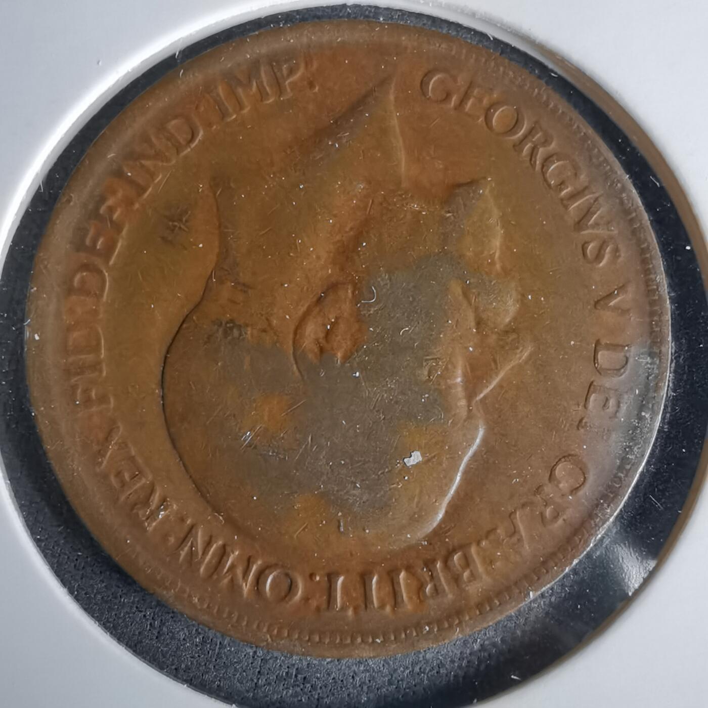 沼泽如烟--第1049场 英国1919年1便士