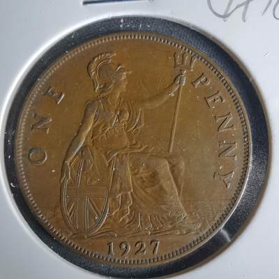 沼泽如烟--第1049场 - 英国1927年1便士