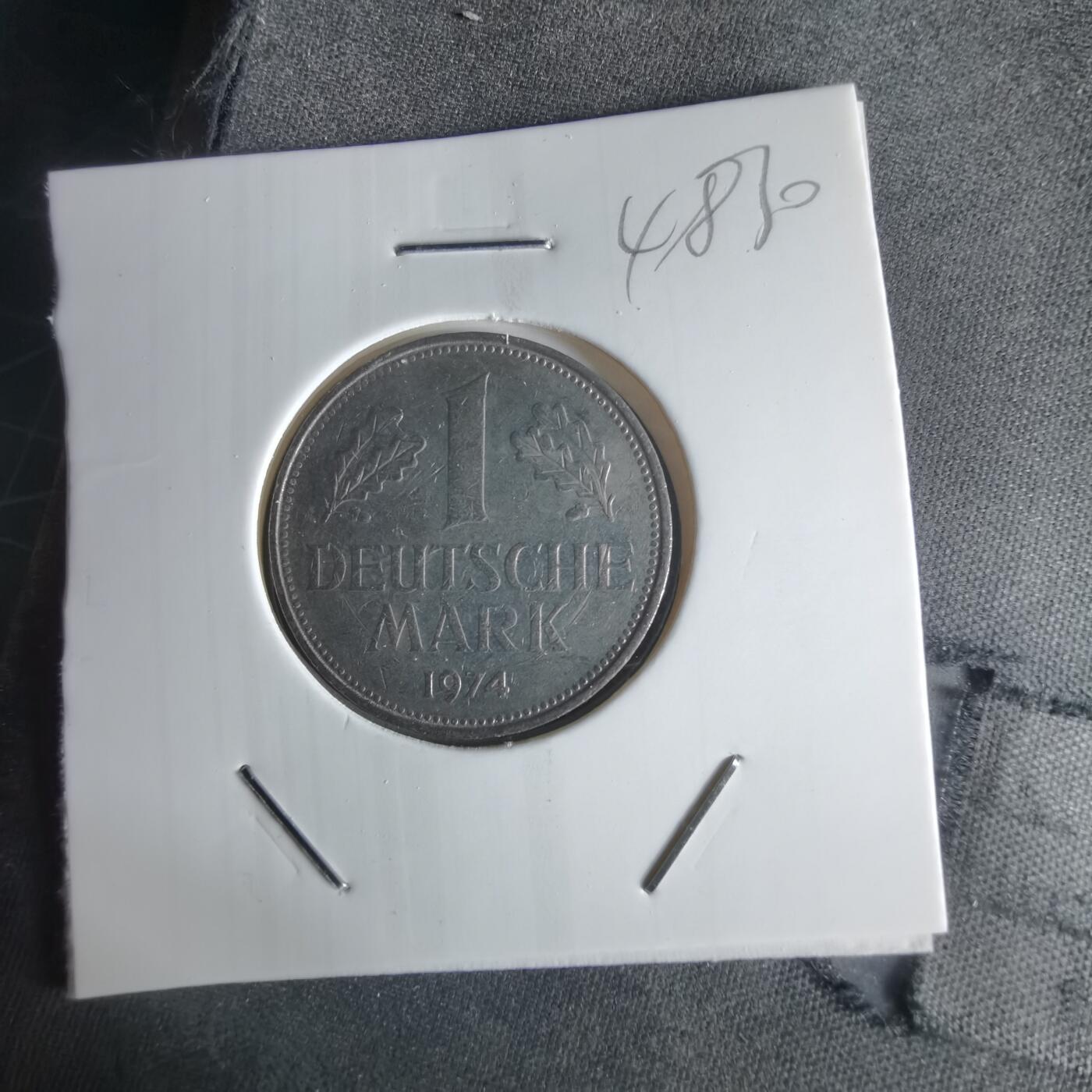 沼泽如烟--第1048场 德国1974年1马克