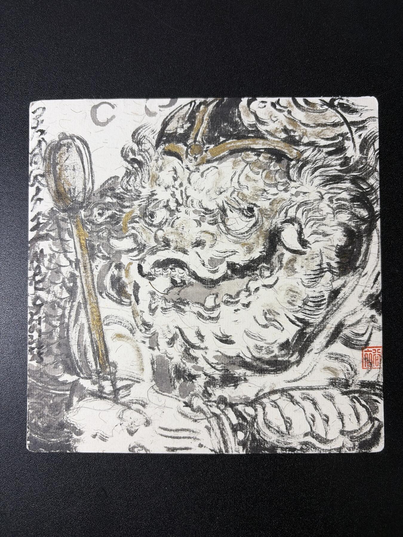 NO.30 好又多金牌大场，每周一站式配齐，方便凑单！（周6晚9点截拍，卖家送拍0抽成！） 【1/1手绘】秦嘉裕老师签绘 灵感大王【冰封巧计擒三藏，九瓣铜锤震八方】