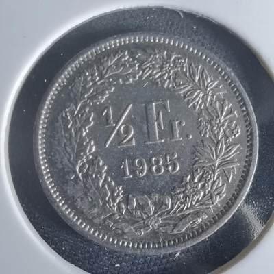 沼泽如烟--第1048场 - 瑞士1985年半法郎