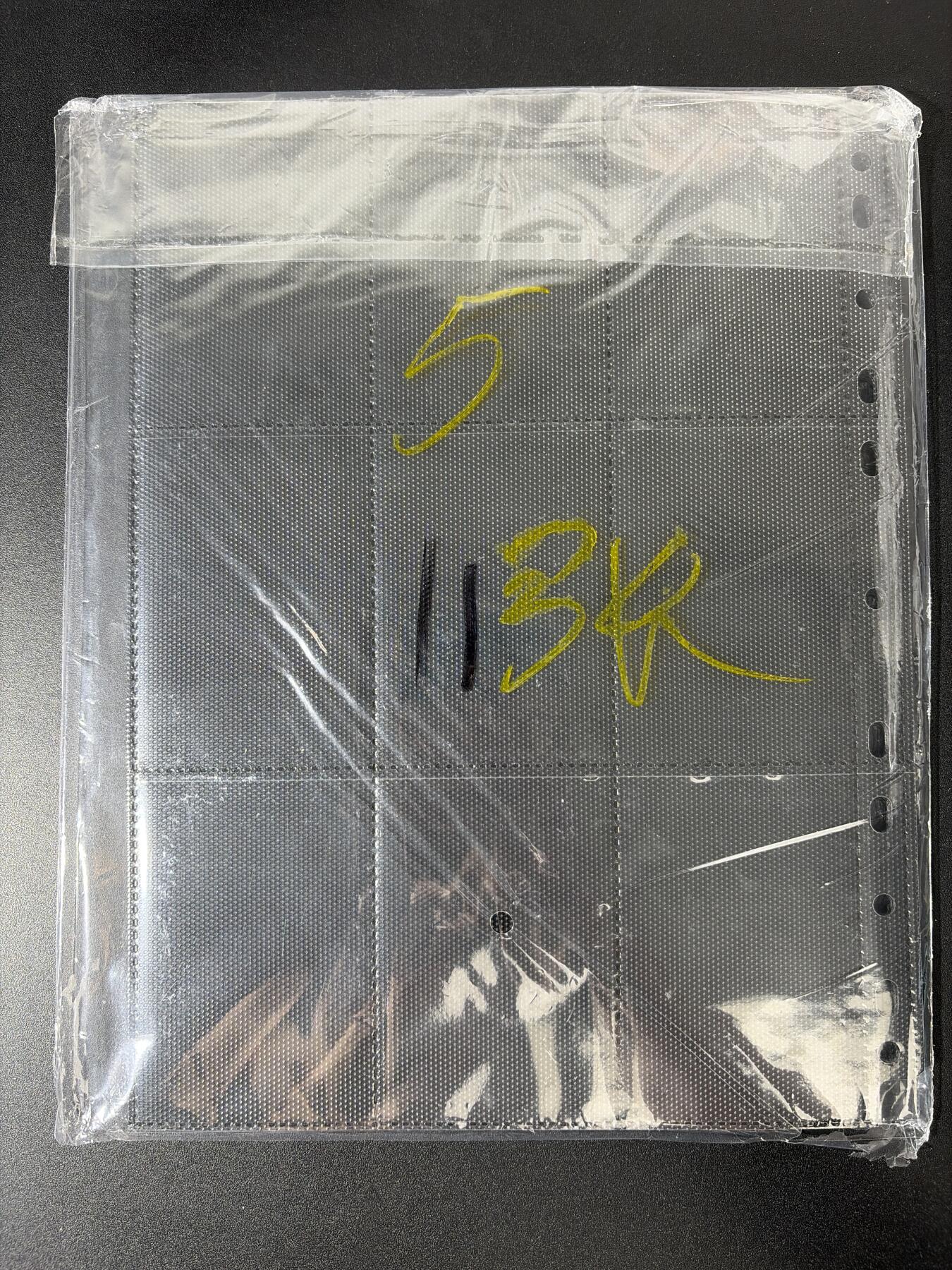 NO.30 好又多金牌大场，每周一站式配齐，方便凑单！（周6晚9点截拍，卖家送拍0抽成！） 【卡具】黑色双面卡页11张 全新 适配59×86卡牌