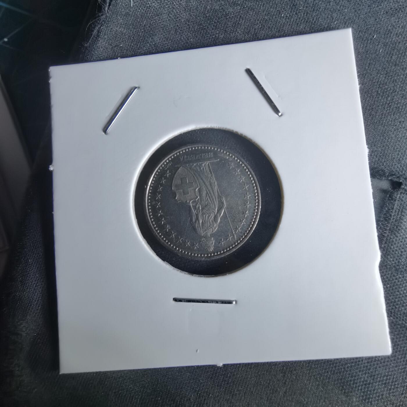 沼泽如烟--第1048场 瑞士1984年半法郎