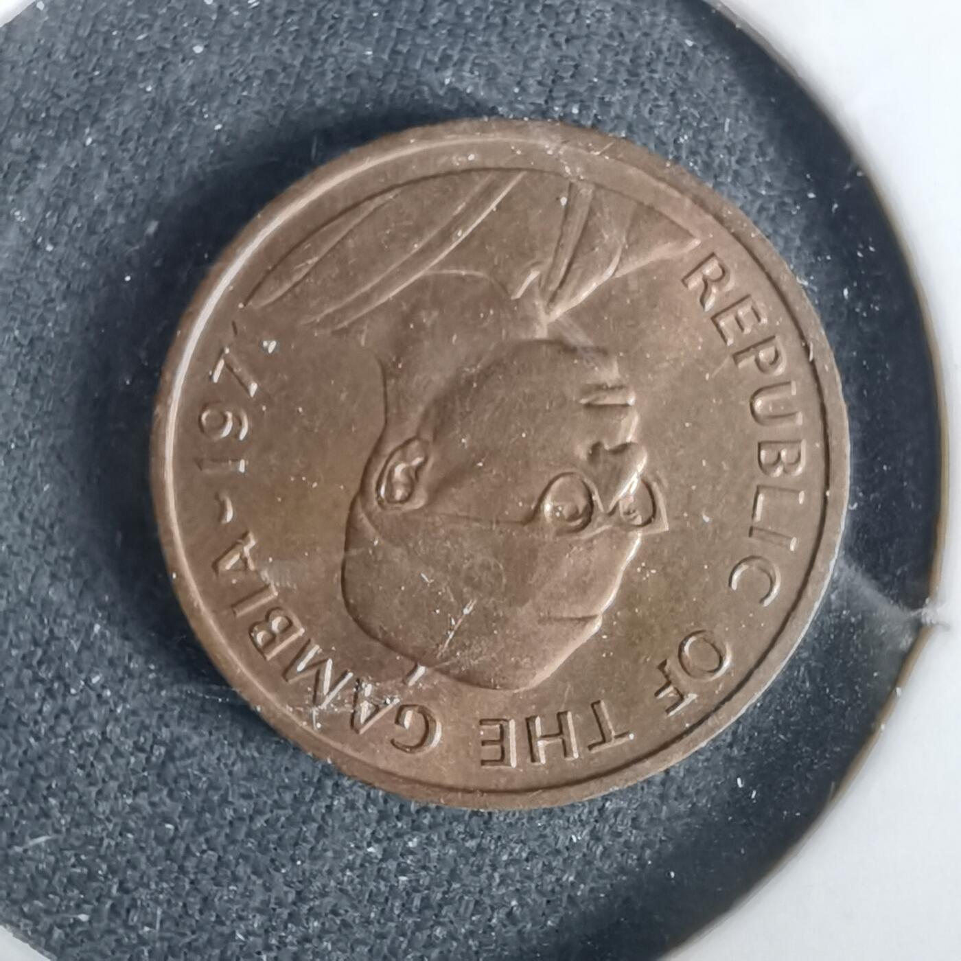 沼泽如烟--第1049场 冈比亚1971年1布图