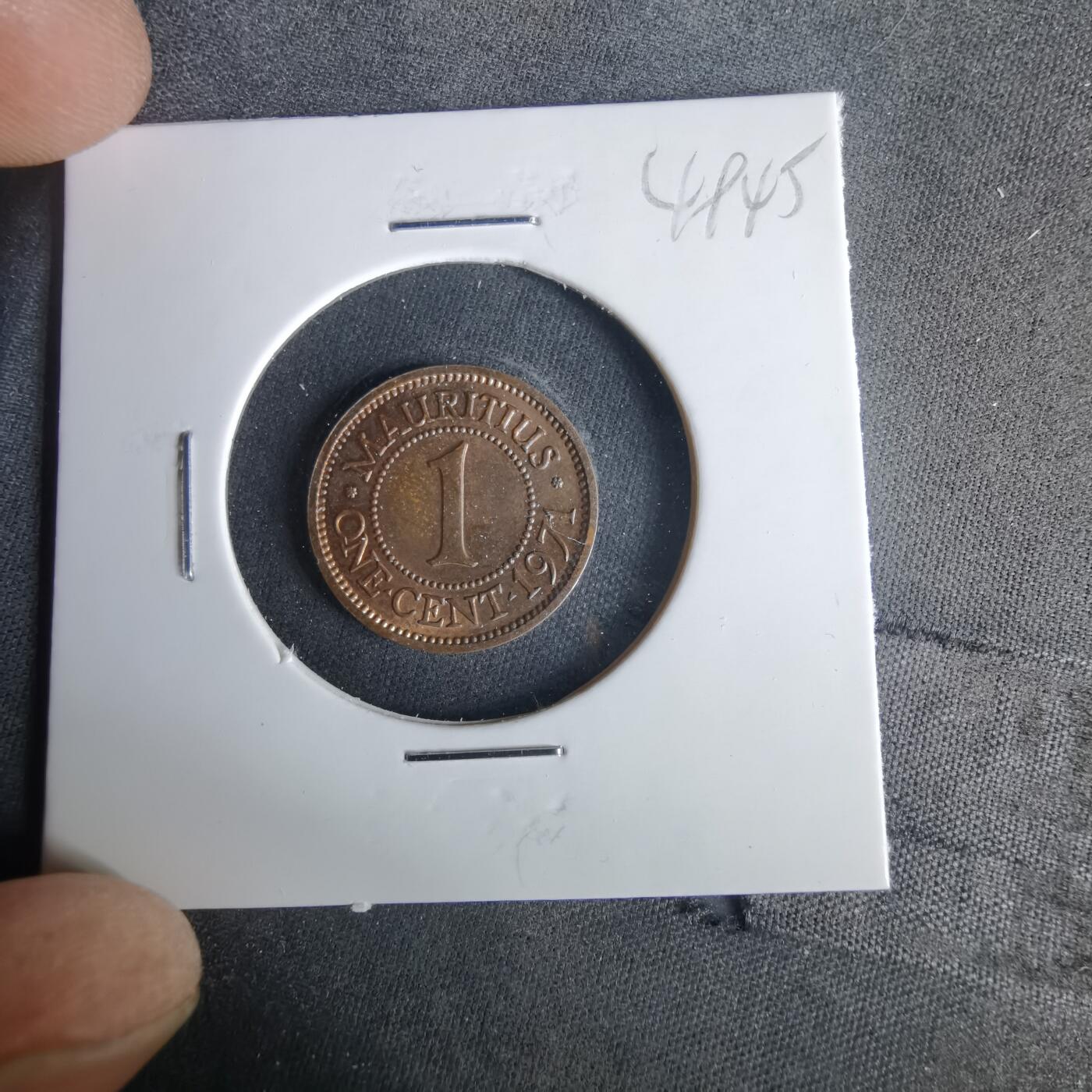 沼泽如烟--第1049场 毛里求斯1971年一分