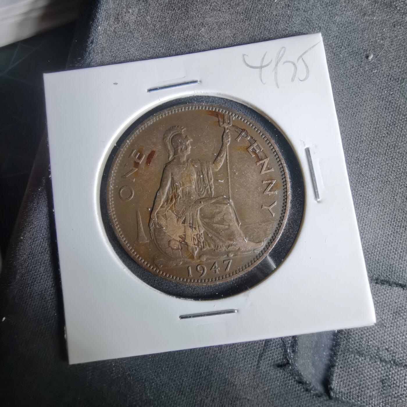 沼泽如烟--第1049场 英国1947年1便士