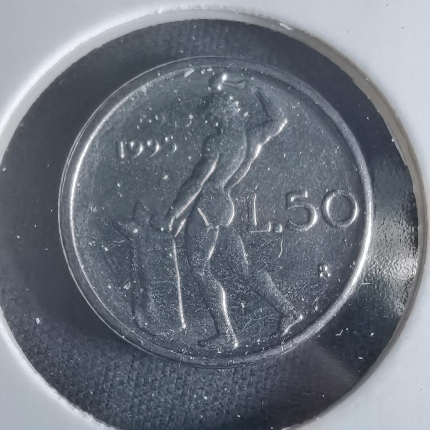 沼泽如烟--第1048场 意大利1995年50里拉