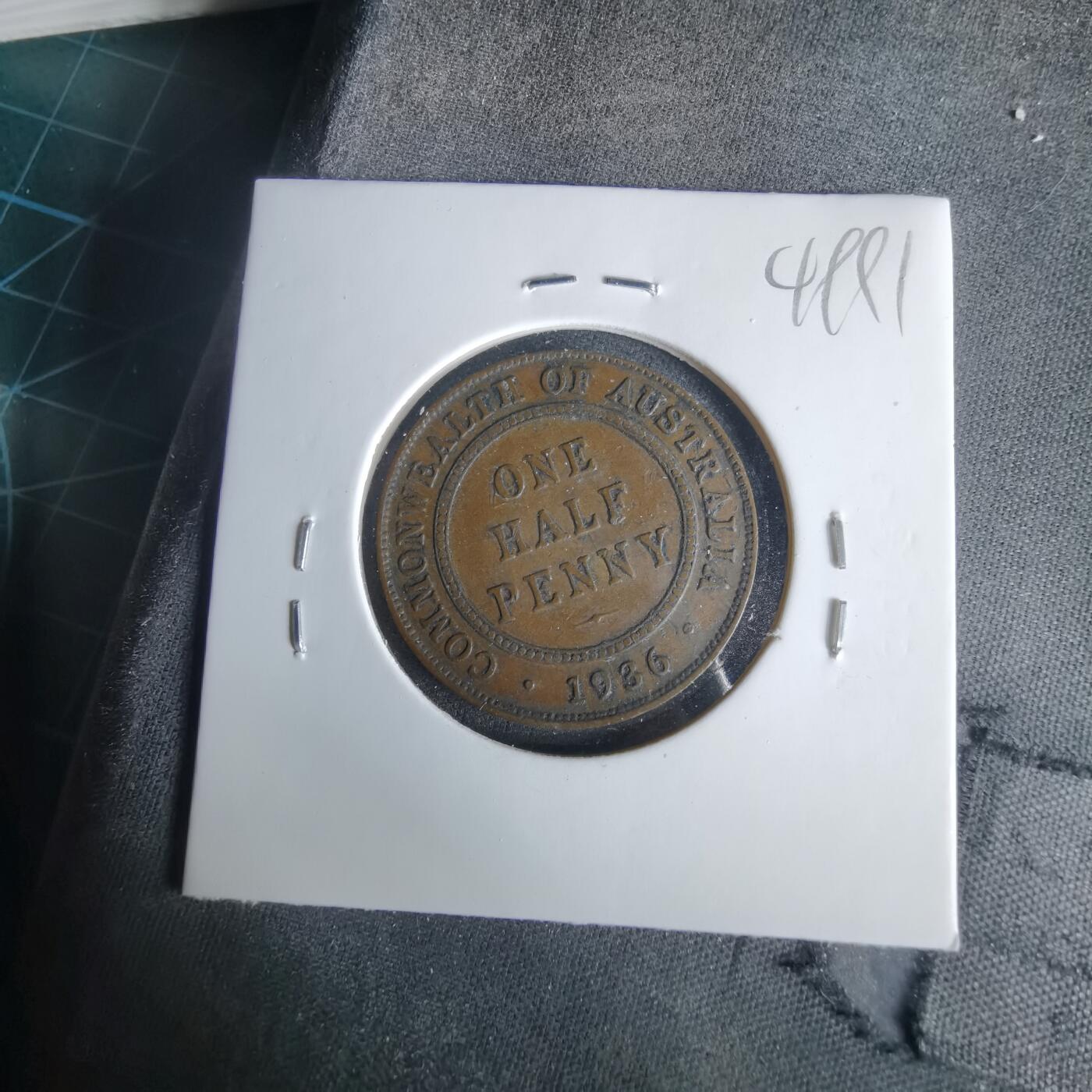 沼泽如烟--第1049场 澳大利亚1936年1便士