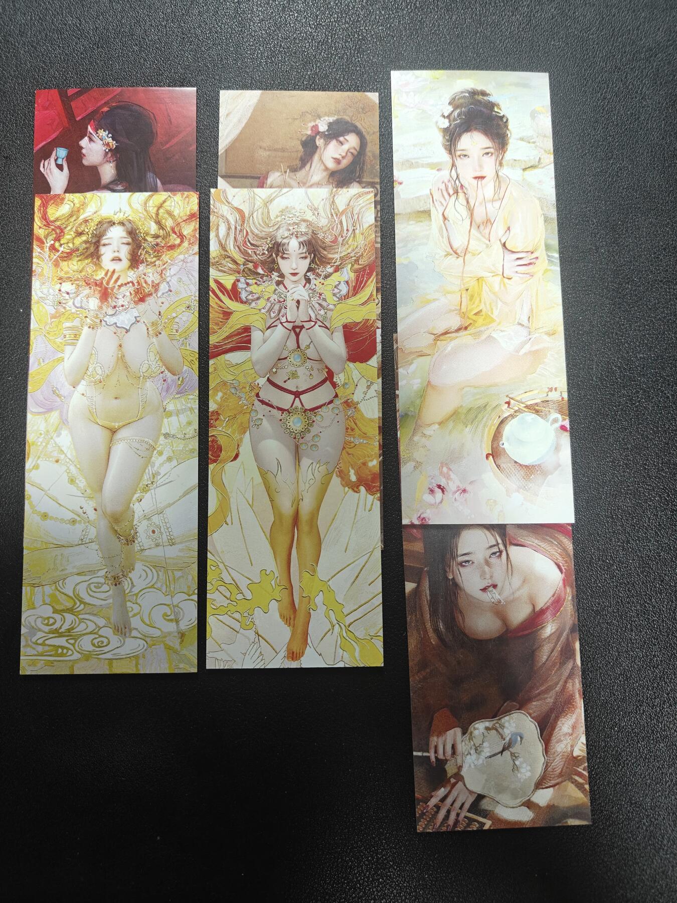 天玑星卡拍第187期《4.16周四截拍》持续收拍收评中 满赠卡需备注 炎卡文化 刷子 人间传 6张书签（柳如是、杜夫人、尤二姐、尤三姐、李巧奴、李娇儿）