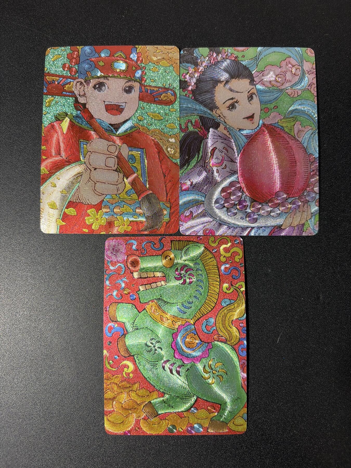 NO.30 好又多金牌大场，每周一站式配齐，方便凑单！（周6晚9点截拍，卖家送拍0抽成！） 小花瓣 天官赐福粗闪卡 粗闪3张