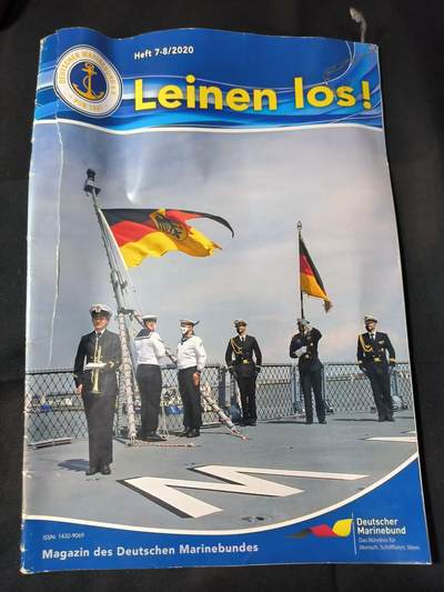 云宸嘉赏-勋臻佳藏四月精品甄选场次（低佣 一元一手） - 德国海军联盟杂志《Leinen los!》2020 年 7-8 月合刊