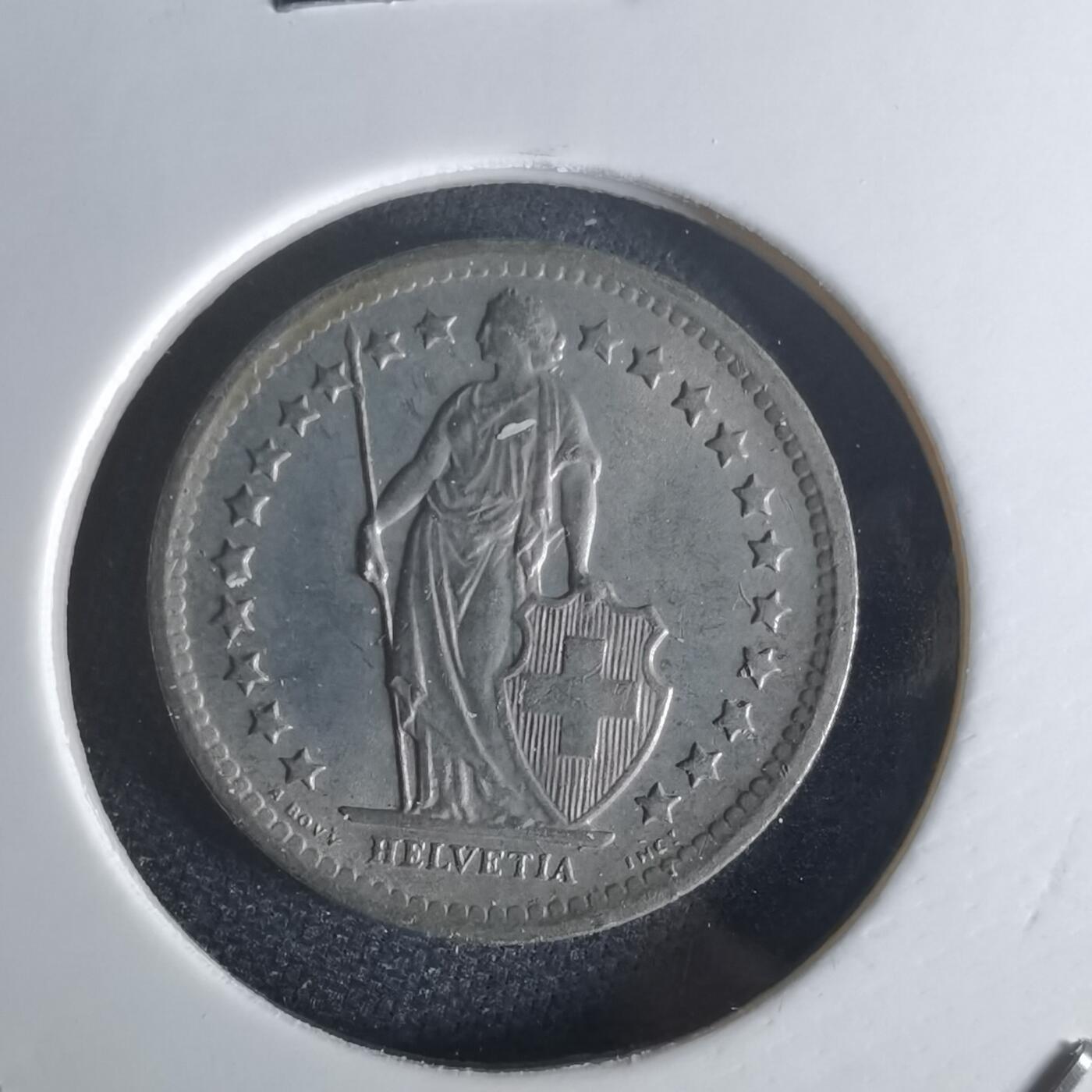 沼泽如烟--第1048场 瑞士1969年半法郎