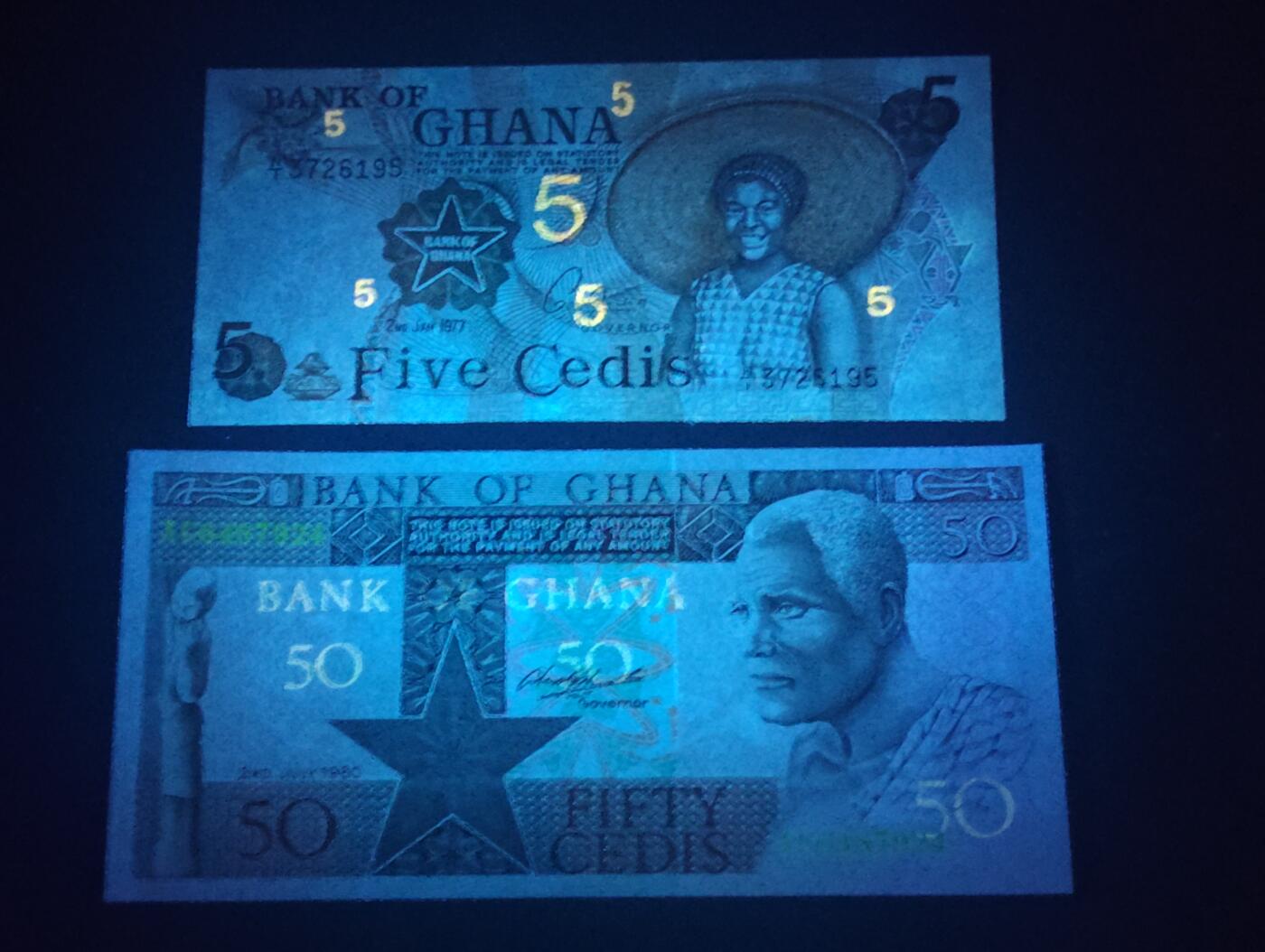 2026四月第二期，总第223期 加纳纸币批量两张UNC-/UNC