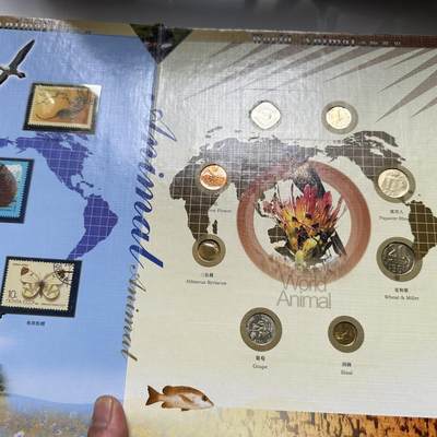 🌹外币初藏🌹🐯2026年第41场   每周二四六晚8️⃣点 世界钱币 68国动物植物钱币珍藏册  未全部展示 册子厚重 不预留 拍完即发