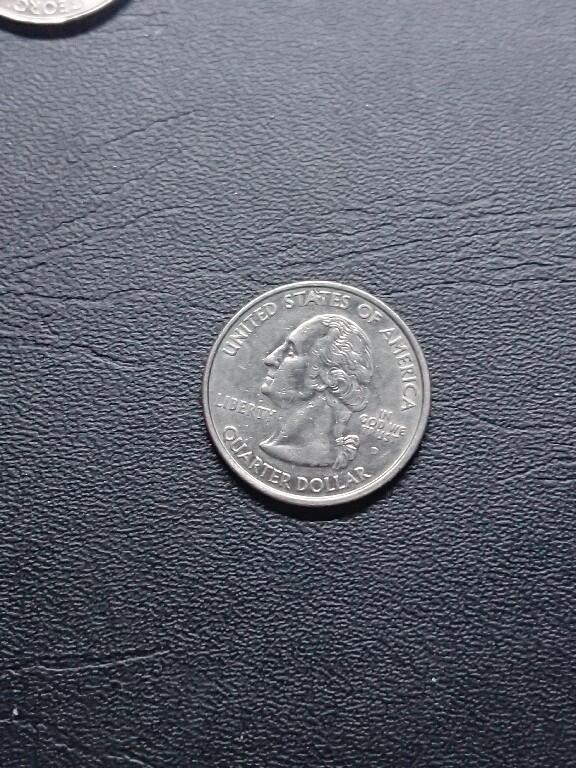 松南世界钱币——260409 美国25美分纪念币镍币4