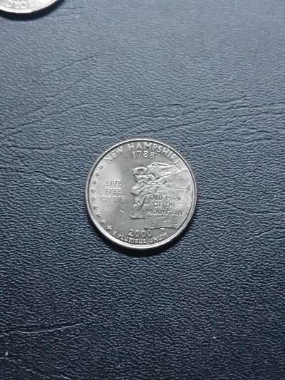 松南世界钱币——260409 - 美国25美分纪念币镍币8