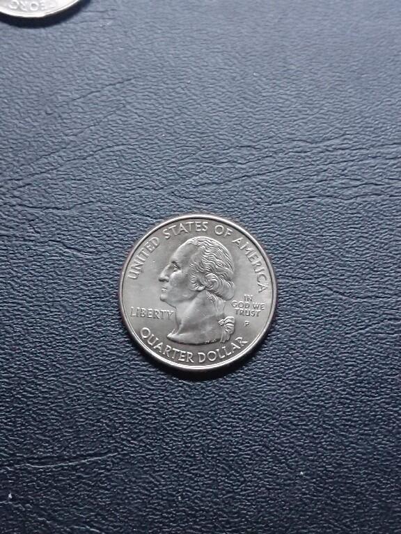 松南世界钱币——260409 美国25美分纪念币镍币1