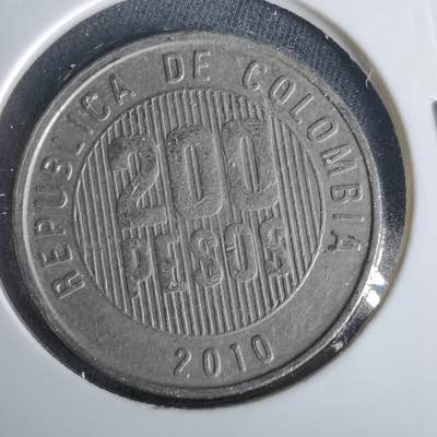 沼泽如烟--第1049场 - 哥伦比亚2010年200比索