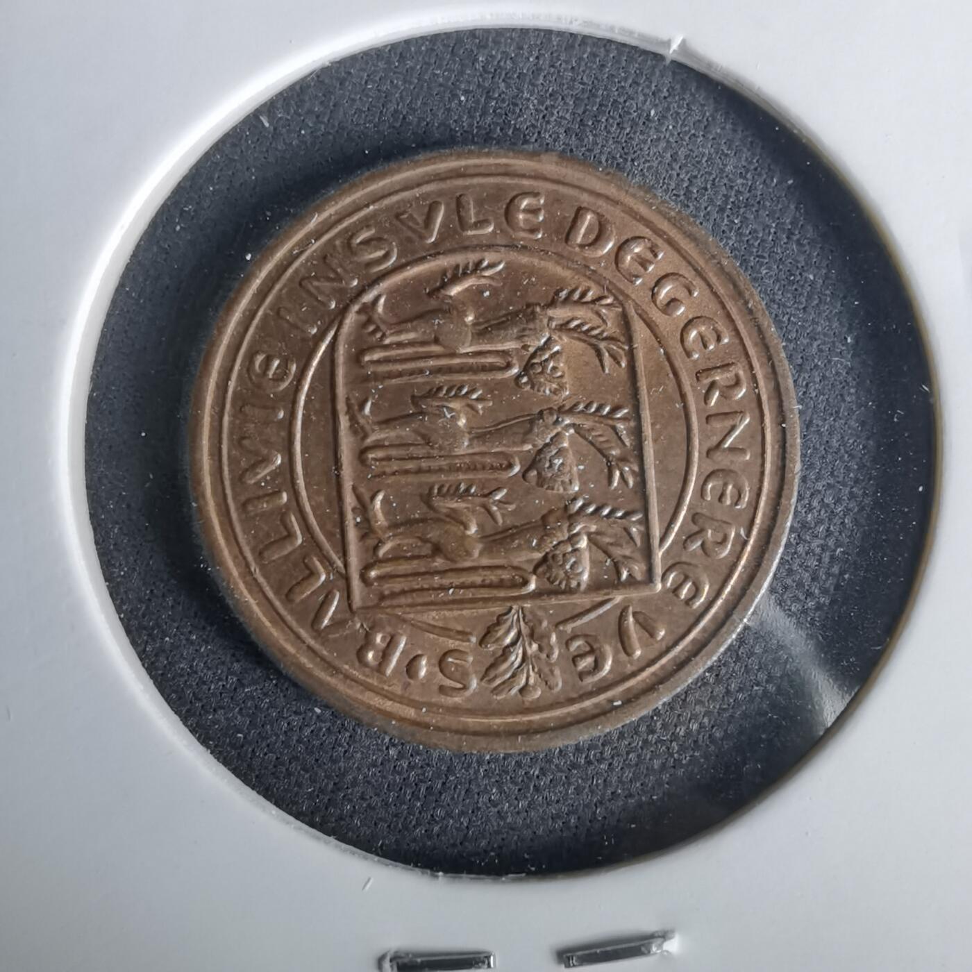 沼泽如烟--第1049场 根西1971年1便士