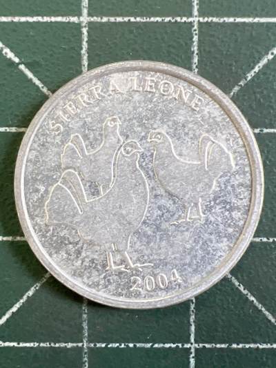 第1160  硬币专场 （无押金，捡漏，全场50包邮，偏远地区除外，接收代拍业务，本店十天发一次货） - 塞拉利昂 5 利昂