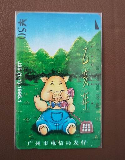 【琪哥网】评级磁卡综合场(140） - 【旧卡品尚可】广州绿猪旧卡1枚