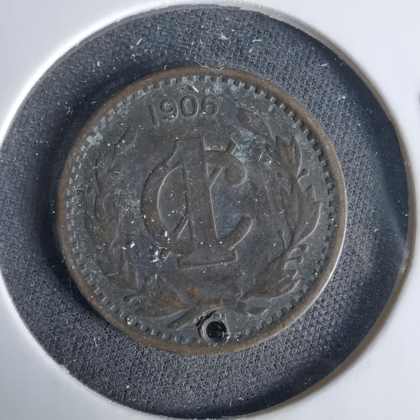 沼泽如烟--第1049场 墨西哥1906年一分