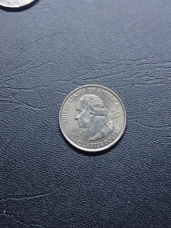 松南世界钱币——260409 美国25美分纪念币镍币2