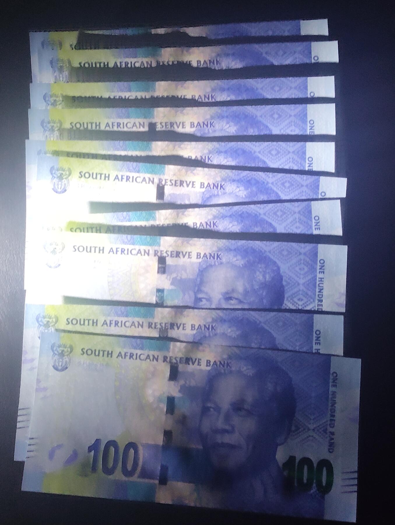 2026四月第二期，总第223期 南非2016版100兰特批量十张UNC 曼德拉和水牛