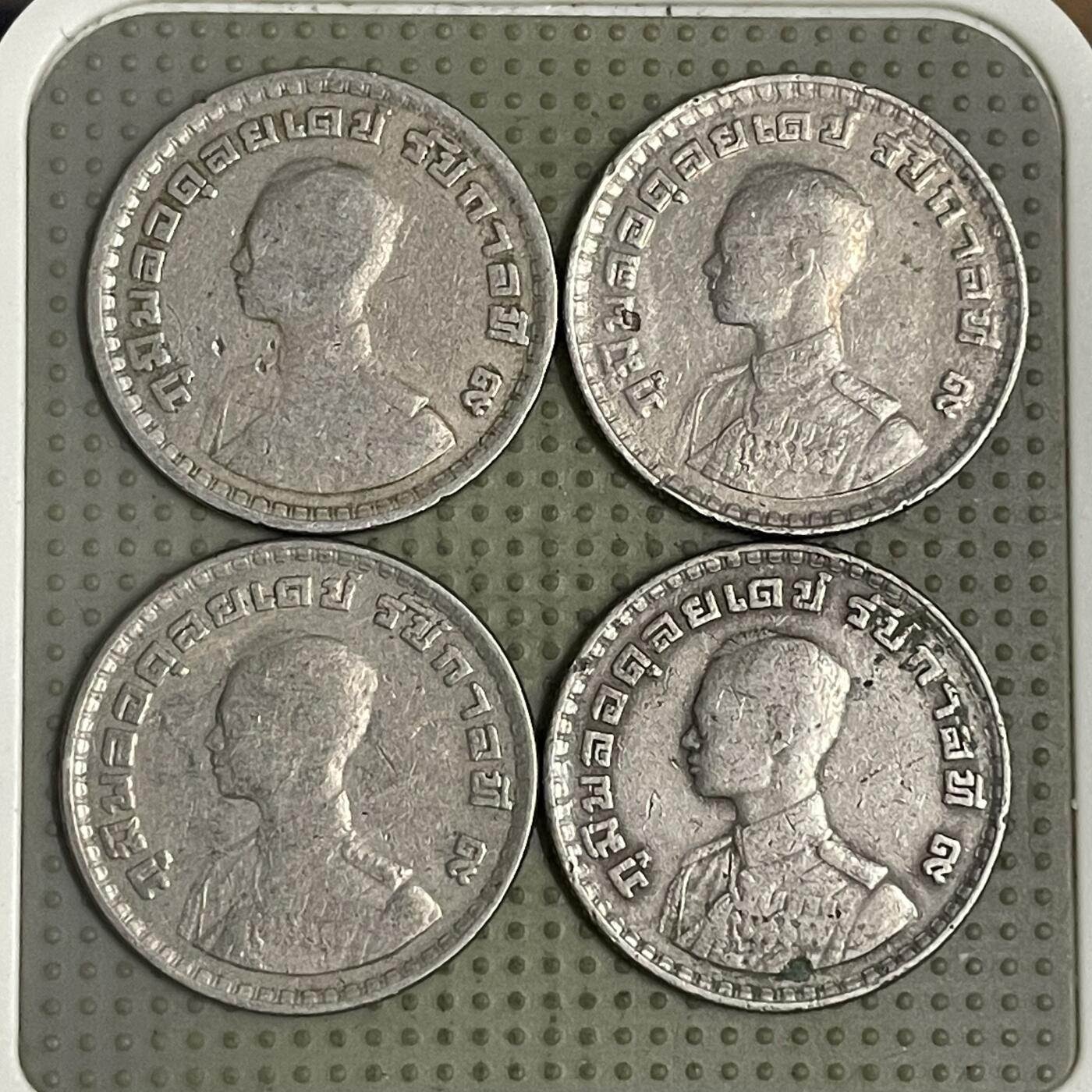 2026年第43场各国散币拍卖（总第193场） 泰国1泰铢4枚