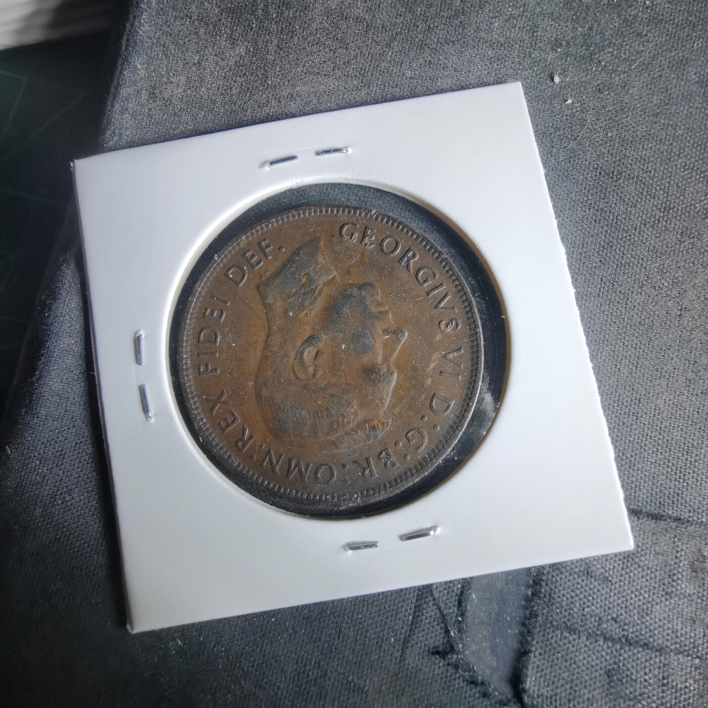 沼泽如烟--第1049场 澳大利亚1950年1便士