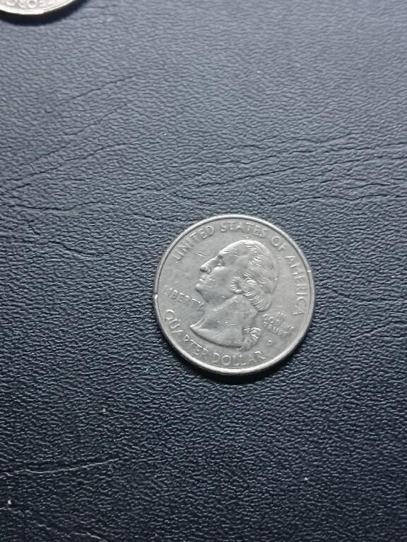 松南世界钱币——260409 美国25美分纪念币镍币12