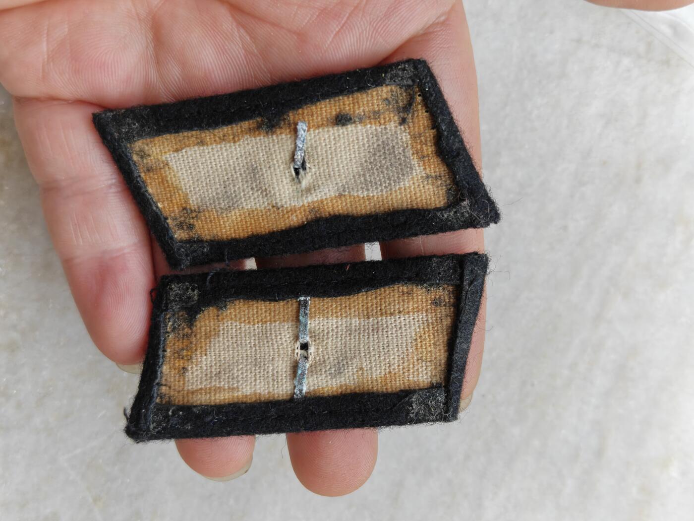 社会主义国家早期徽章符号专拍 海锚徽章一对