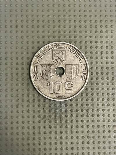 2026年第44场各国散币拍卖（总第194场） - 比利时1938年10分