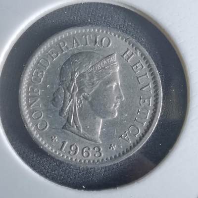 沼泽如烟--第1048场 - 瑞士1963年五分