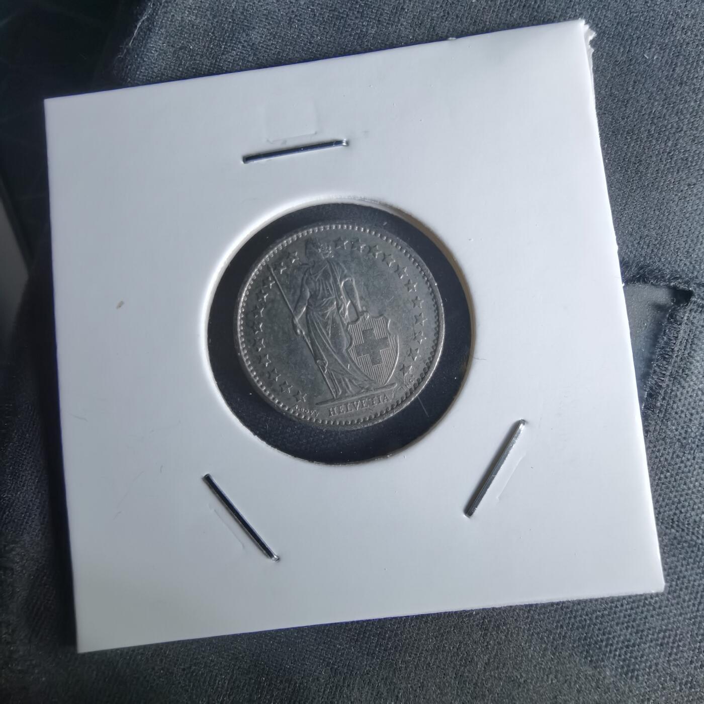 沼泽如烟--第1048场 瑞士1981年半法郎