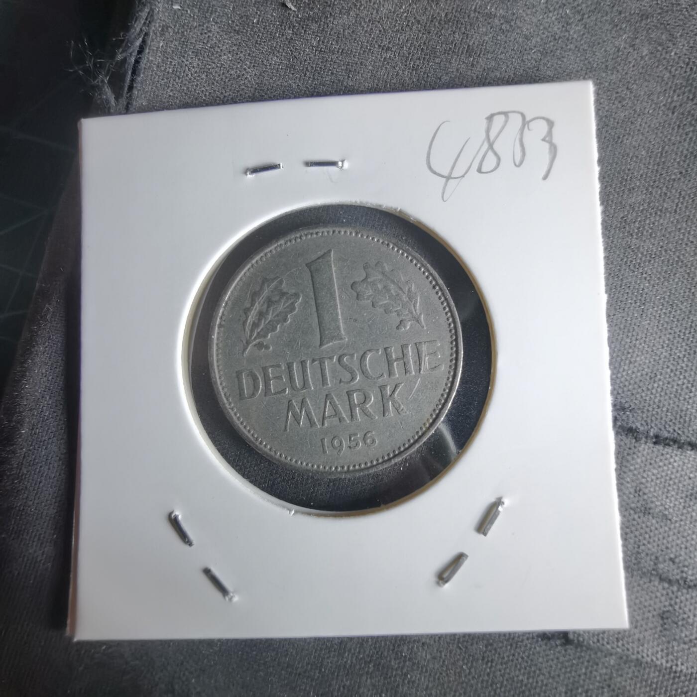 沼泽如烟--第1048场 德国1956年1马克