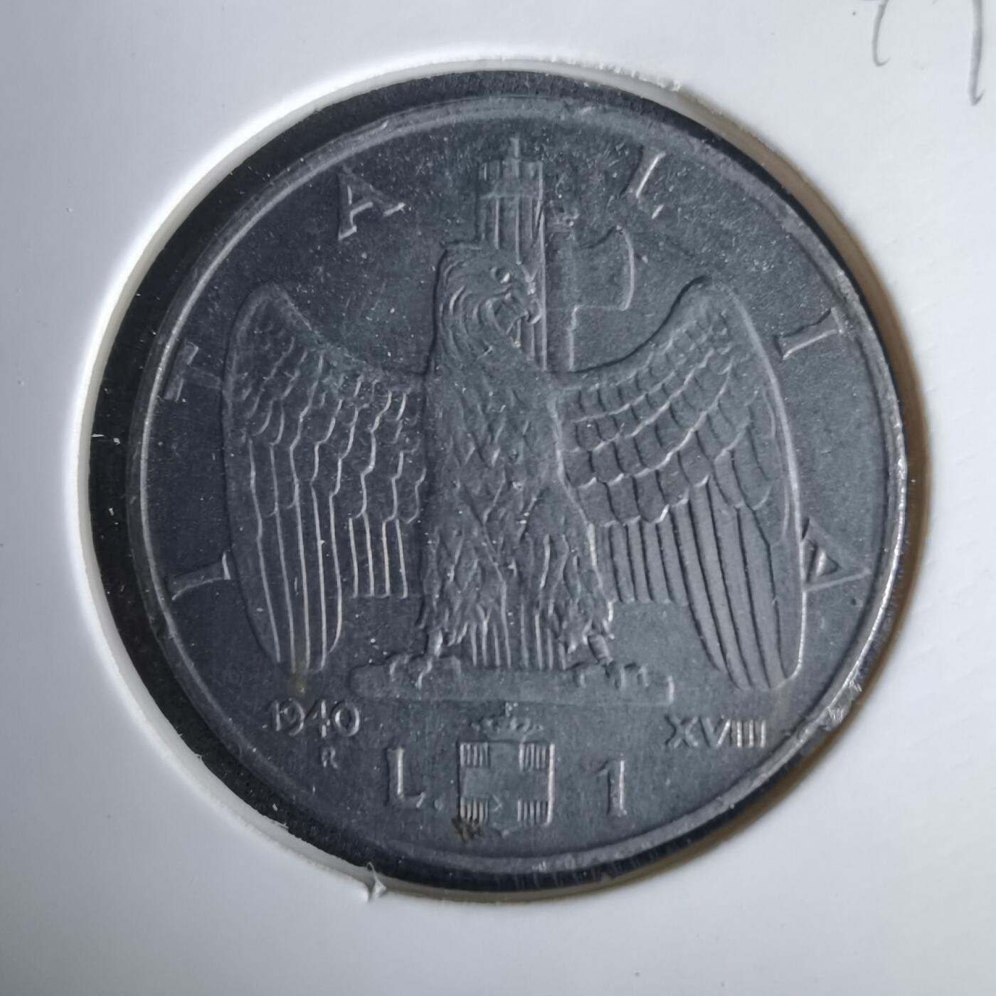 沼泽如烟--第1049场 意大利1940年1里拉