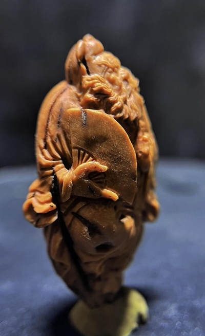 核雕 钟馗 - 核雕 钟馗