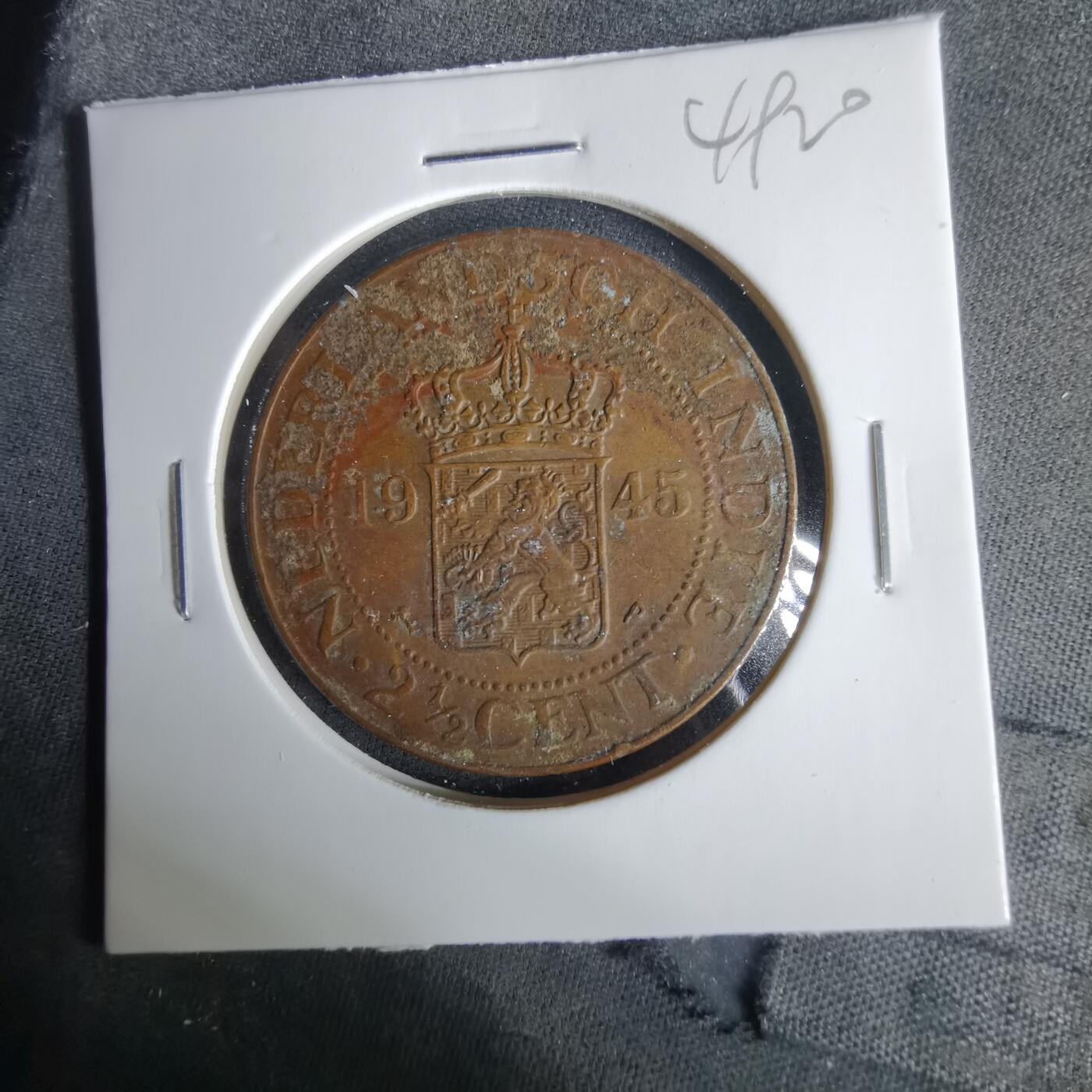 沼泽如烟--第1049场 荷属东印度1945年2.5分