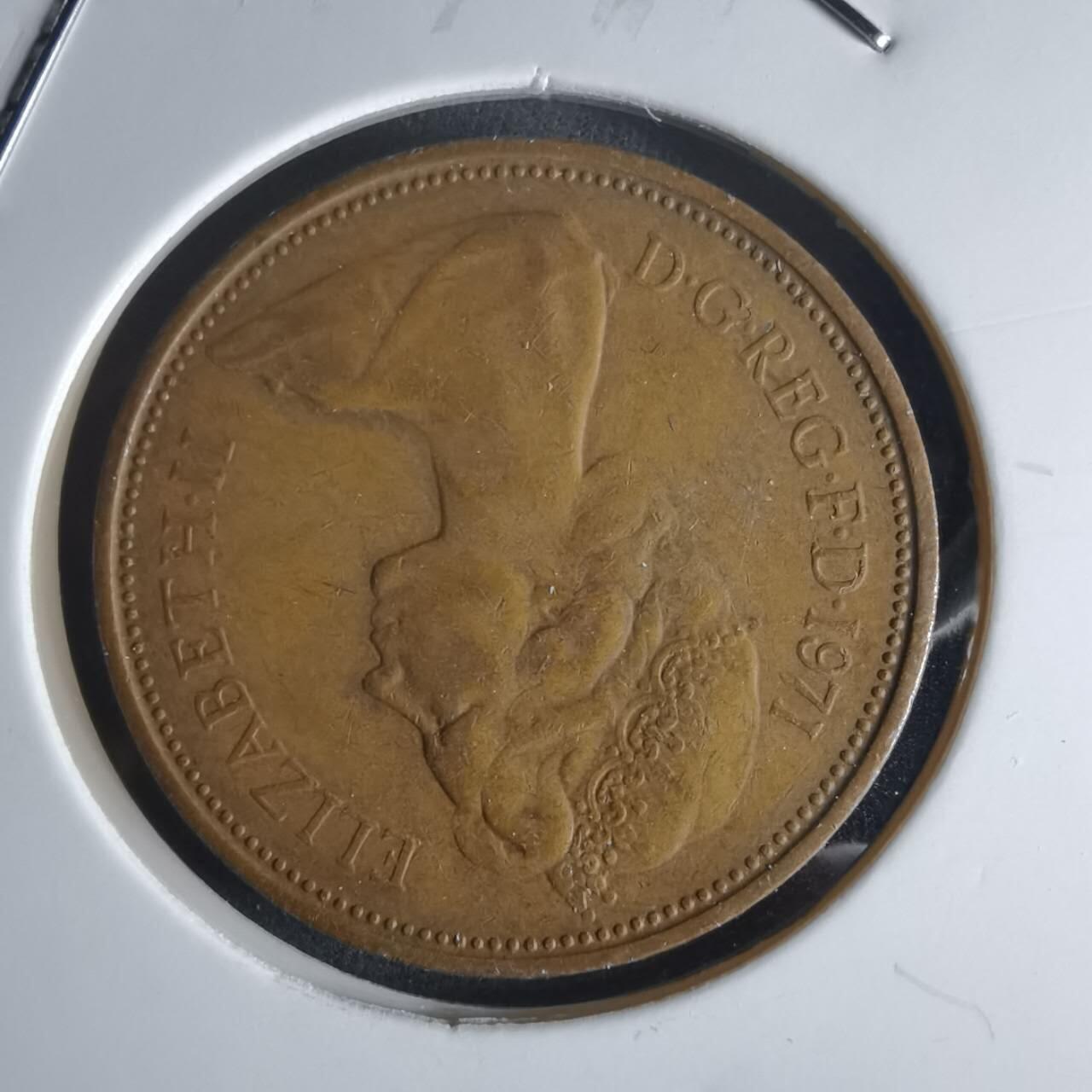 沼泽如烟--第1048场 英国1971年2便士