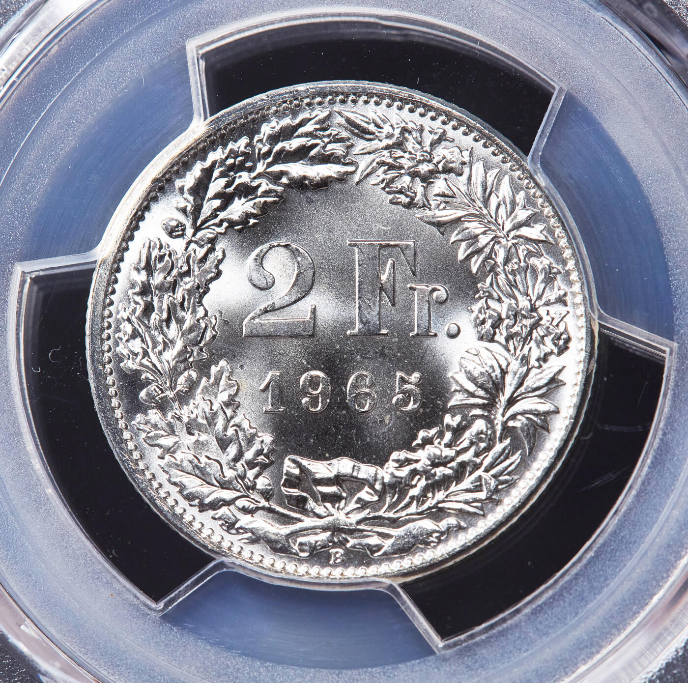 【俄甄集藏】满园春色-2026年(051)04-22星期三 晚 19:30 全场包邮 瑞士1965-1966年1/2、1、2法郎银币高分3枚一组，PCGS MS67，顶级转光品相