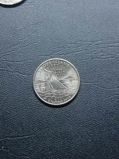 松南世界钱币——260409 - 美国25美分纪念币镍币9