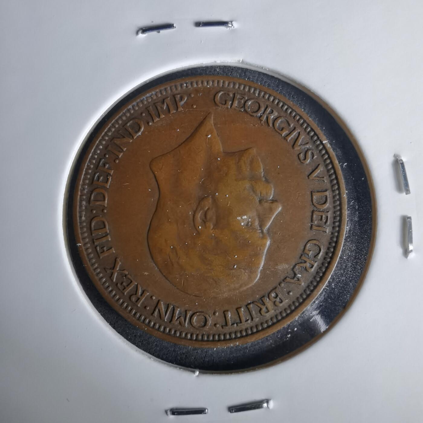 沼泽如烟--第1049场 英国1930年半便士