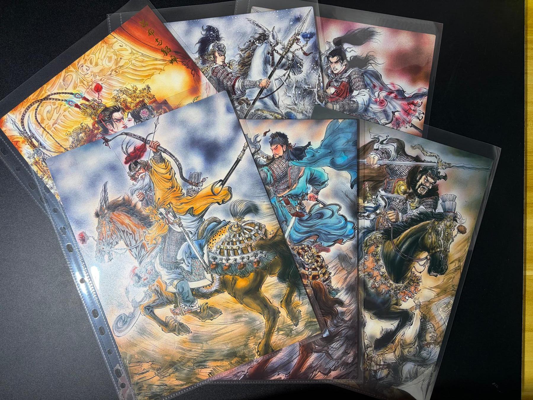 NO.30 好又多金牌大场，每周一站式配齐，方便凑单！（周6晚9点截拍，卖家送拍0抽成！） 齐卡文化 梓墨三国五虎 梓墨五虎+吕布与貂蝉 A4精雕普卡大卡6张