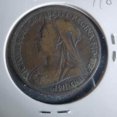 沼泽如烟--第1049场 - 英国1901年1便士