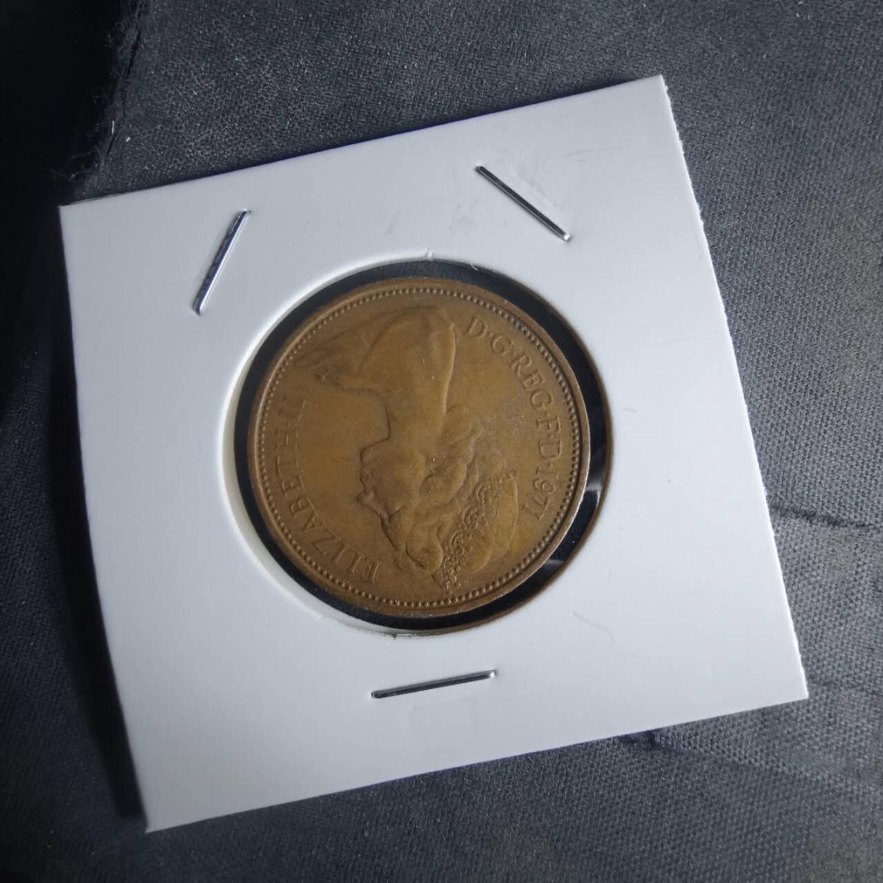 沼泽如烟--第1048场 英国1971年2便士