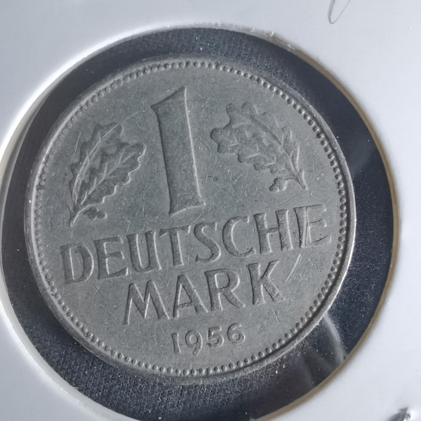 沼泽如烟--第1048场 德国1956年1马克