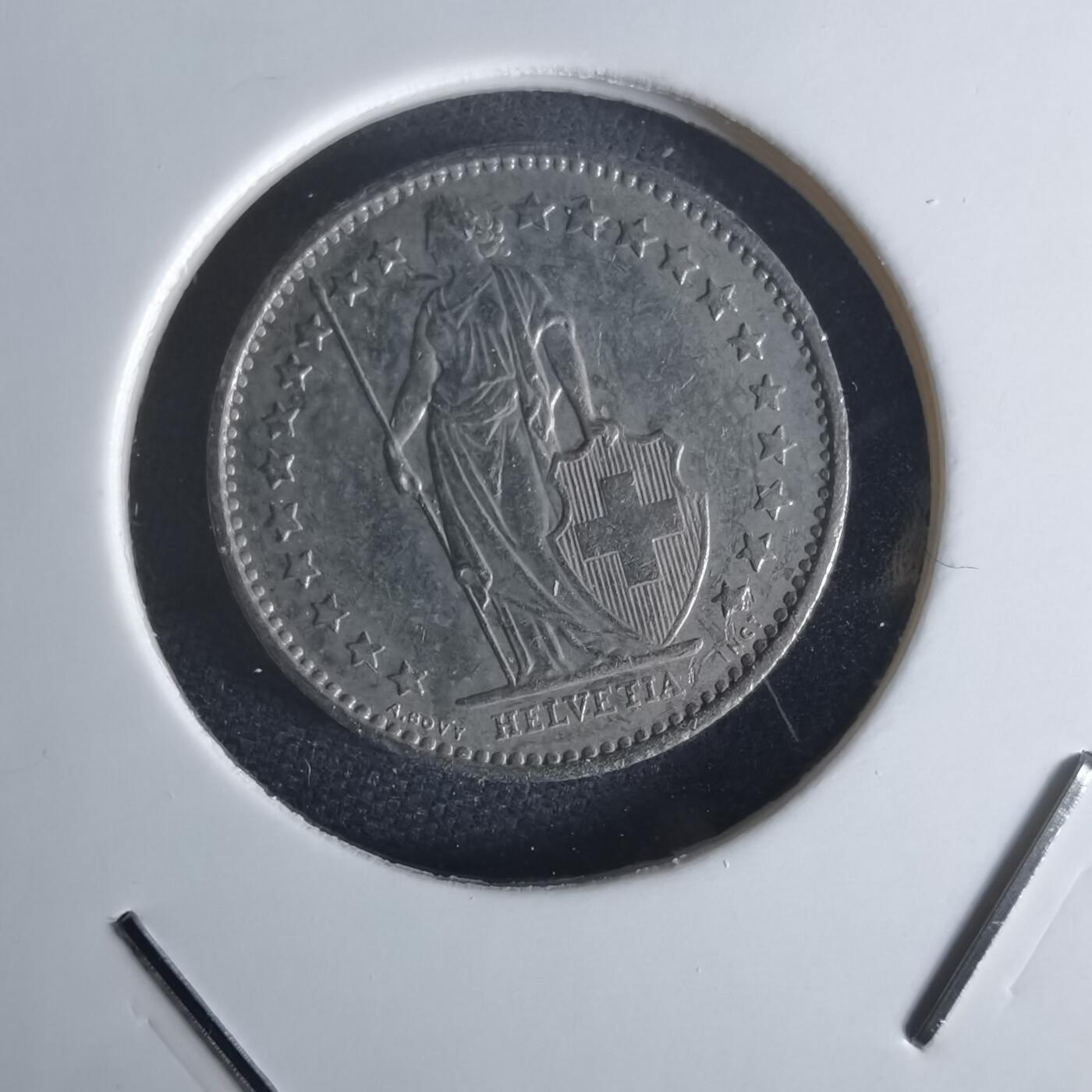 沼泽如烟--第1048场 瑞士1981年半法郎