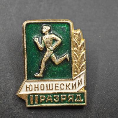 4月11日结束，成斌徽章钱币专场 - 苏联二级运动员证章